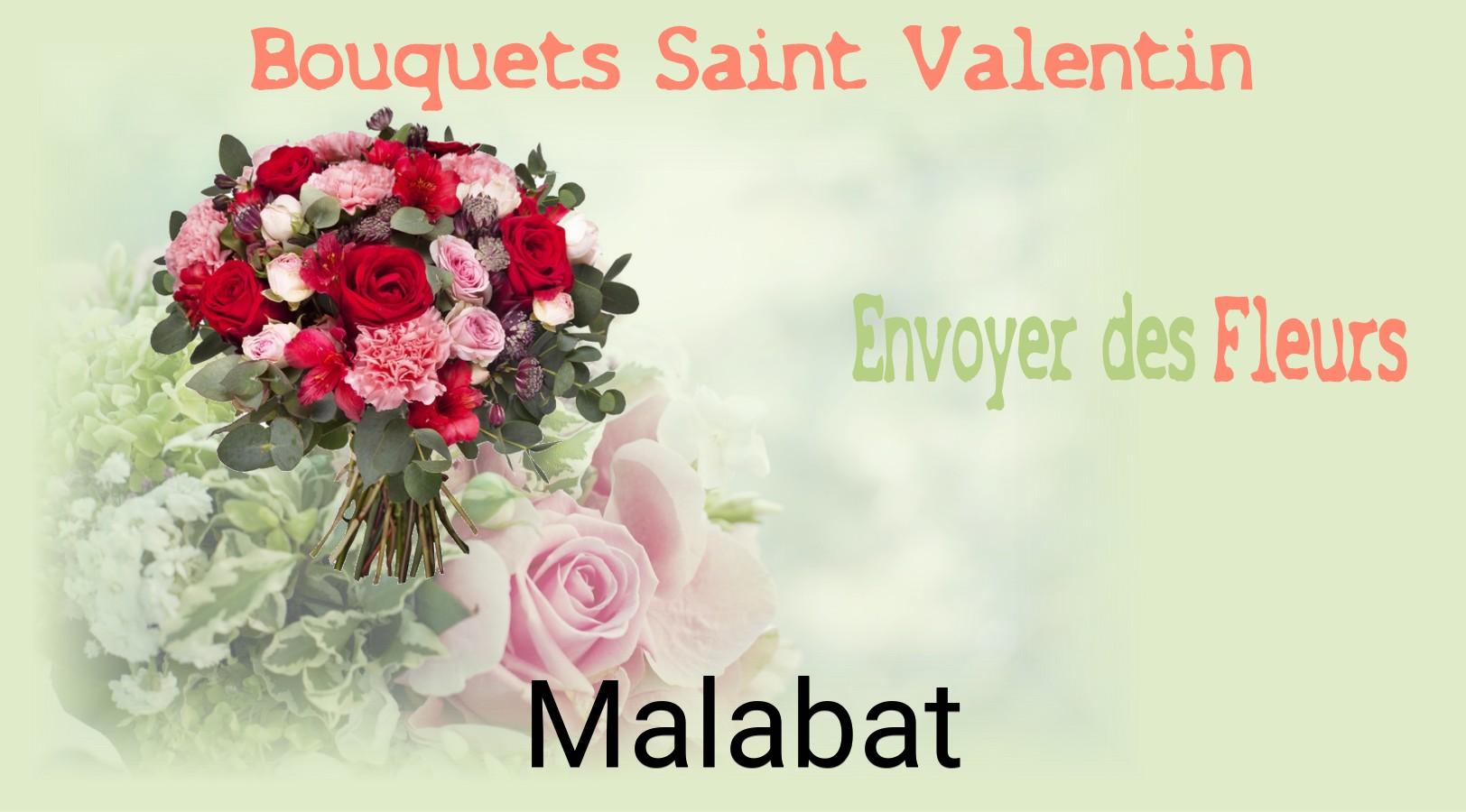 Roses de Saint-Valentin livrées à Malabat